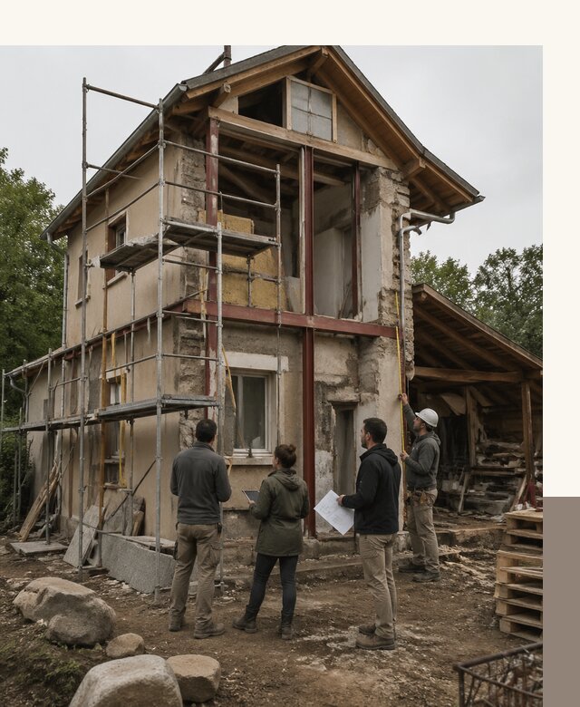 Реконструкция загородного дома под ключ в Электростали от бюро