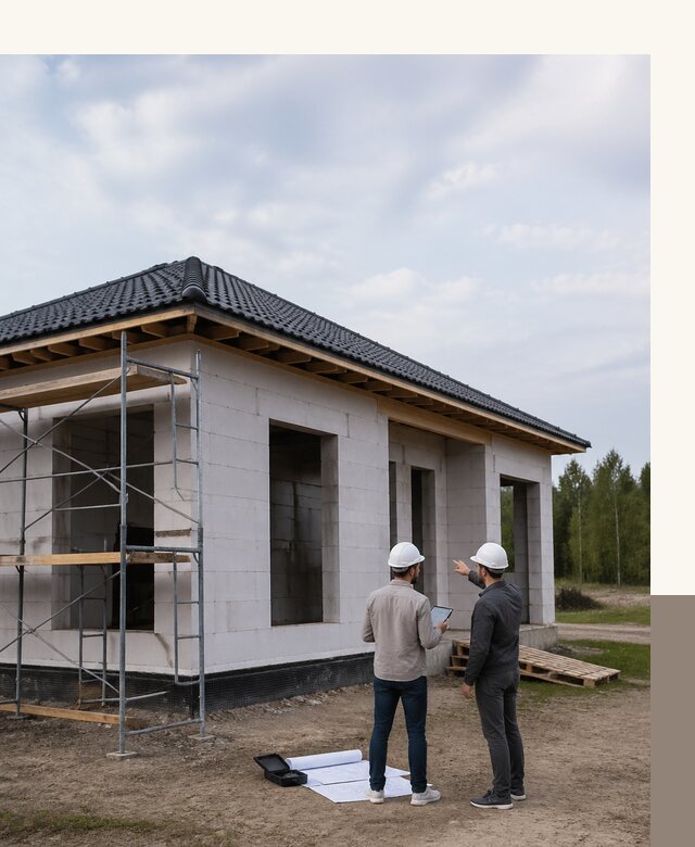 Проектирование одноэтажных домов из газобетона в Электростали